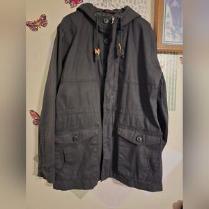 Vintage Nimbus | 90s Y2K Black Utility Jacket